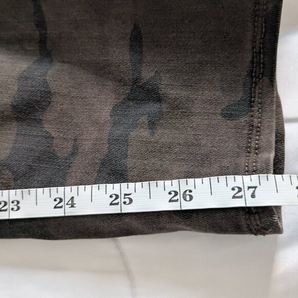 Rock & Republic Pants Size 14 Camouflage Fever Pull-on Jeggings Denim Rx Stretch - Picture 13 of 14